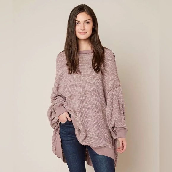 We the free x free people lounge top oversized boyfriend - Picture 1 of 9